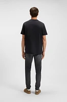 Cotton T-shirt with logo artwork