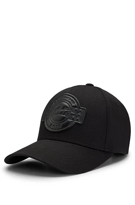 Porsche x BOSS cap in cotton with co-branded patch
