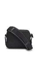 Crossbody bag with monogram pattern