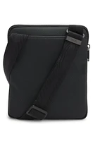 Reporter bag with smooth and structured finishes