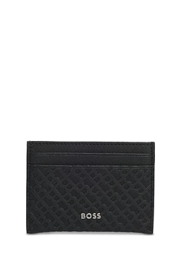 Card holder with monogram structure