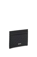 Card holder with monogram structure