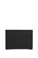 Card holder with monogram structure