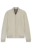 BECKHAM x BOSS bomber jacket suede