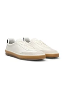 BECKHAM x BOSS leather trainers with suede trims