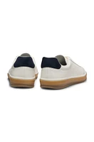 BECKHAM x BOSS leather trainers with suede trims