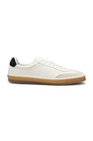 BECKHAM x BOSS leather trainers with suede trims