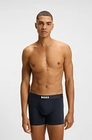 Three-pack of boxer briefs stretch cotton