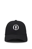 The Open trophy-embroidered cap in cotton twill
