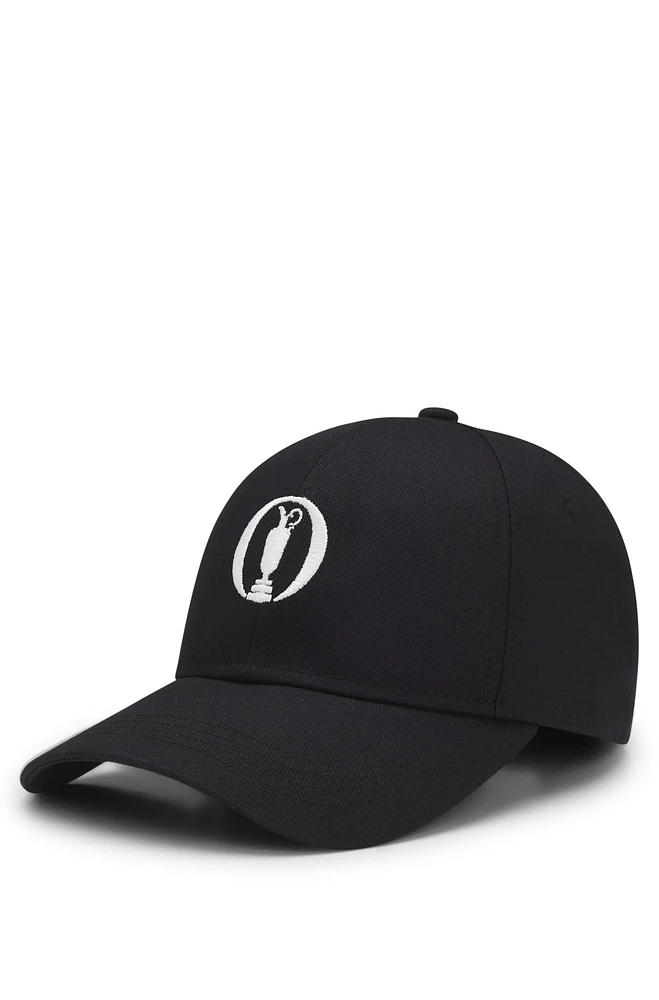 The Open trophy-embroidered cap in cotton twill