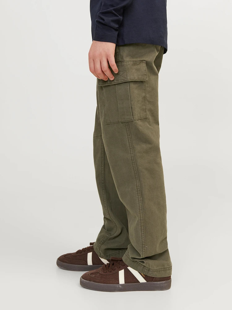 Wide Leg Fit Cargo Pants | Jack & Jones