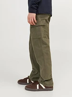 Wide Leg Fit Cargo Pants | Jack & Jones