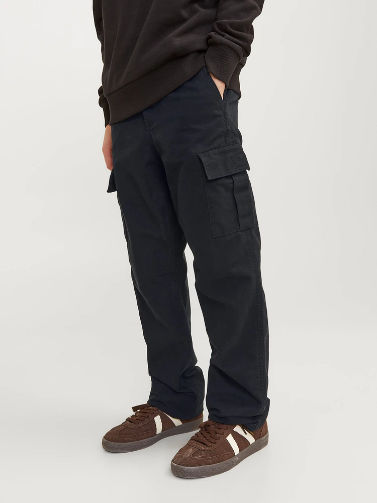 Wide Leg Fit Cargo Pants | Jack & Jones
