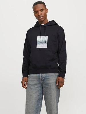 Chandail ouaté imprimé Coupe décontractée | Jack & Jones®