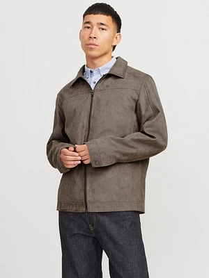 Faux Suede Jacket | Jack & Jones