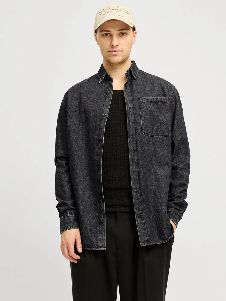 Chemise en denim Coupe confort | Jack & Jones