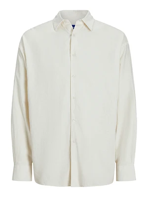 Chemise mélange en lin Coupe ample | Jack & Jones