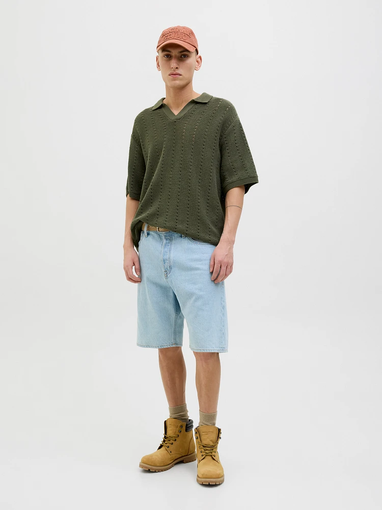 Loose Fit Knitted Polo | Jack & Jones