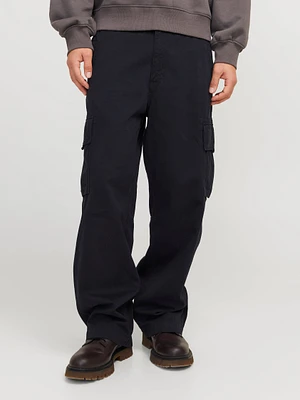 Wide Leg Fit Cargo Pants | Jack & Jones