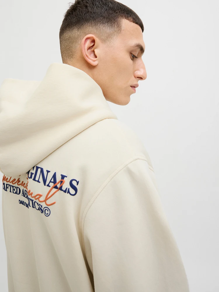 Chandail ouaté à capuchon Coupe ample | Jack & Jones