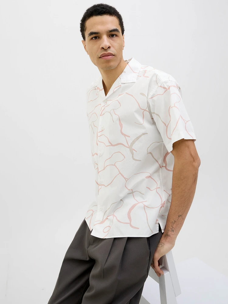 Chemise coupe décontractée à manches courtes | Jack & Jones
