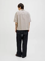 Wide Cropped Fit Short sleeve Shirt | Jack & Jones