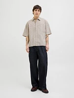 Wide Cropped Fit Short sleeve Shirt | Jack & Jones
