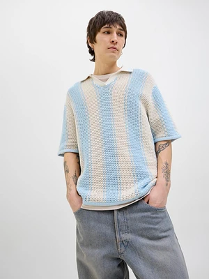 Polo en maille à coupe ample | Jack & Jones®