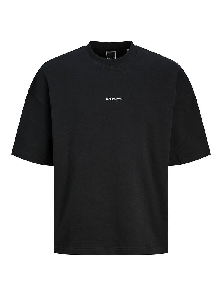 Loose Fit Short-Sleeve Sweatshirt | Jack & Jones