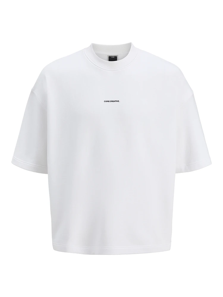 Loose Fit Short-Sleeve Sweatshirt | Jack & Jones