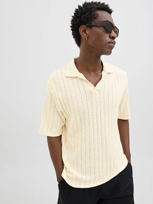 Loose Fit Knitted Polo | Jack & Jones