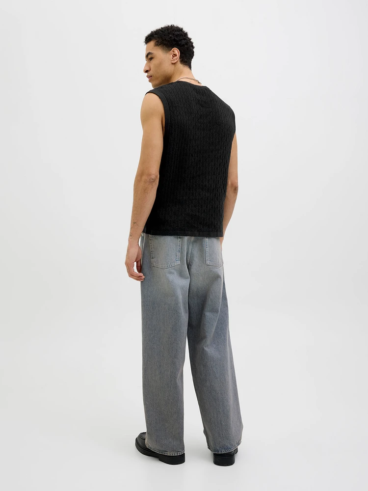 Standard Fit Knitted Tank Top | Jack & Jones