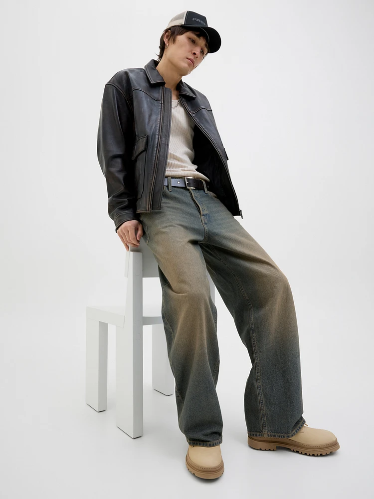 Dave 083 Wide Leg Fit Jeans | Jack & Jones®