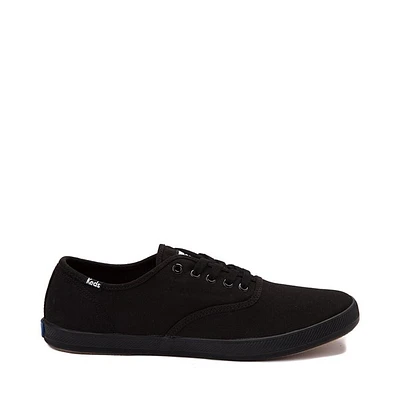 Womens Keds Champion Basic Casual Shoe - Black Monochrome