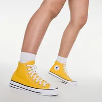 Basket Converse Chuck Taylor All Star Hi - Jaune citron