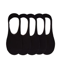 Mens No Show Footies - Black