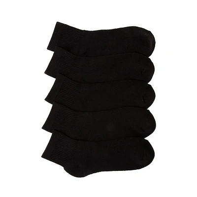 Mens Quarter Socks - Black