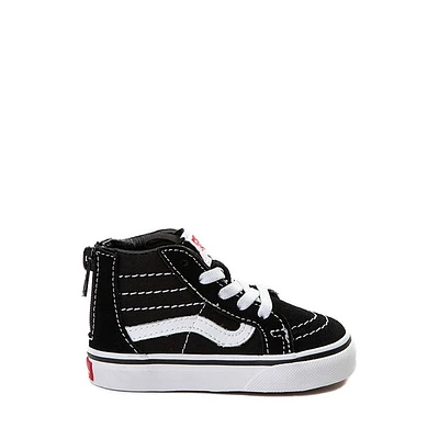 Vans Sk8-Hi Skate Shoe - Baby / Toddler Black White
