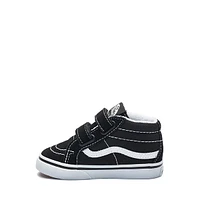 Chaussure de skate Sk8-Mid V - Bébés / Tout-petits Noire Blanche