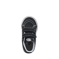 Chaussure de skate Sk8-Mid V - Bébés / Tout-petits Noire Blanche