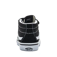 Chaussure de skate Sk8-Mid V - Bébés / Tout-petits Noire Blanche