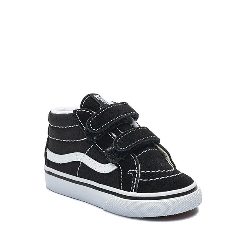 Chaussure de skate Sk8-Mid V - Bébés / Tout-petits Noire Blanche