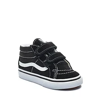 Chaussure de skate Sk8-Mid V - Bébés / Tout-petits Noire Blanche