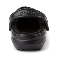 Sabot classique doublé Crocs - Noir
