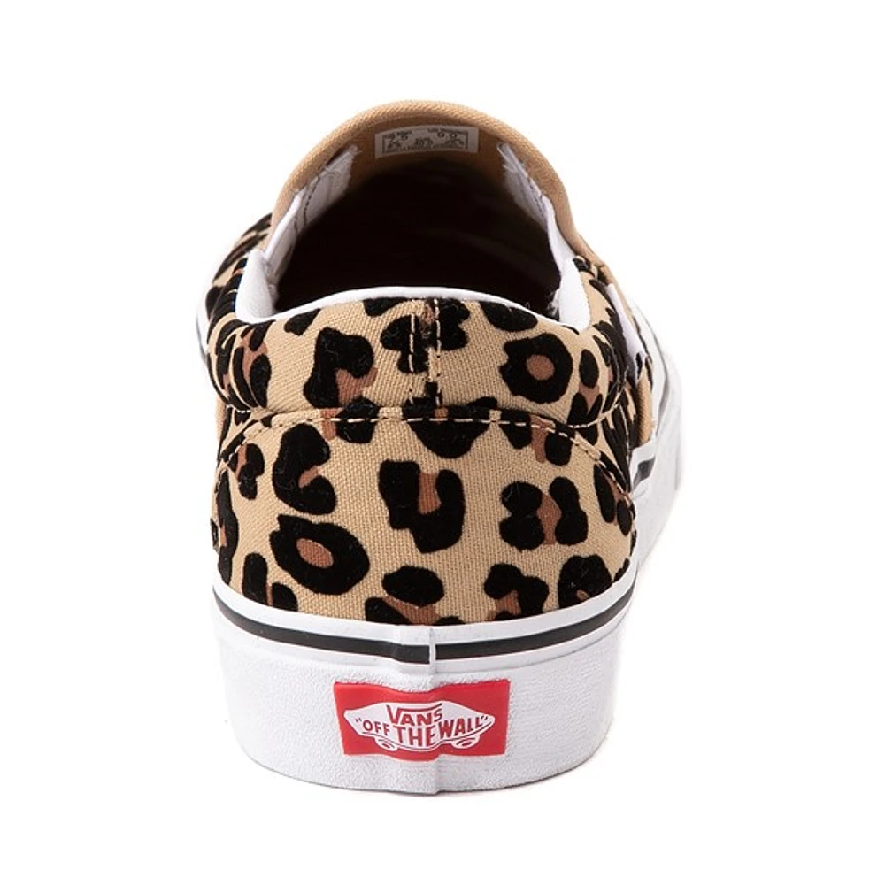 Chaussure de skate sans lacets Vans - Léopard