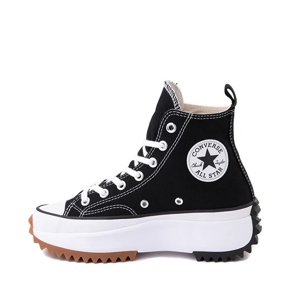 Basket à plateforme Converse Run Star Hike - Noire / Blanche Gomme