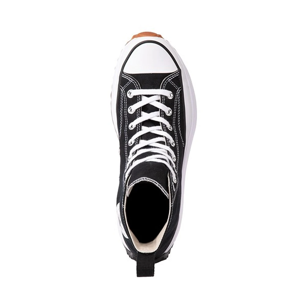 Basket à plateforme Converse Run Star Hike - Noire / Blanche Gomme