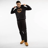 Mens Timberland Logo Hoodie