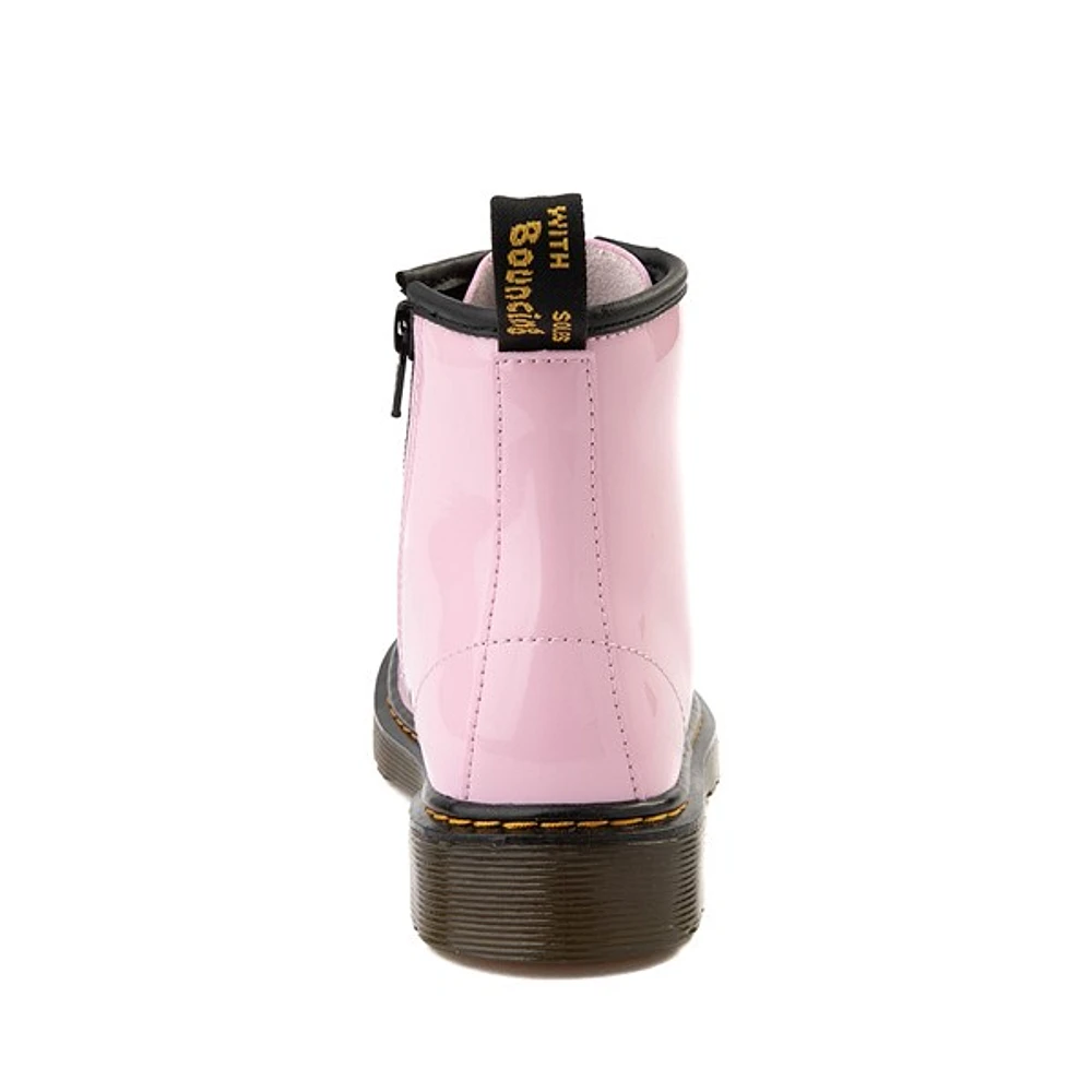 Botte vernie Dr. Martens 1460 à 8 œillets - Enfants / Junior Rose pâle