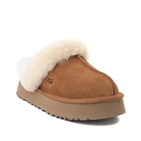 Sabot à plateforme UGG® Disquette pour femmes - Châtaigne